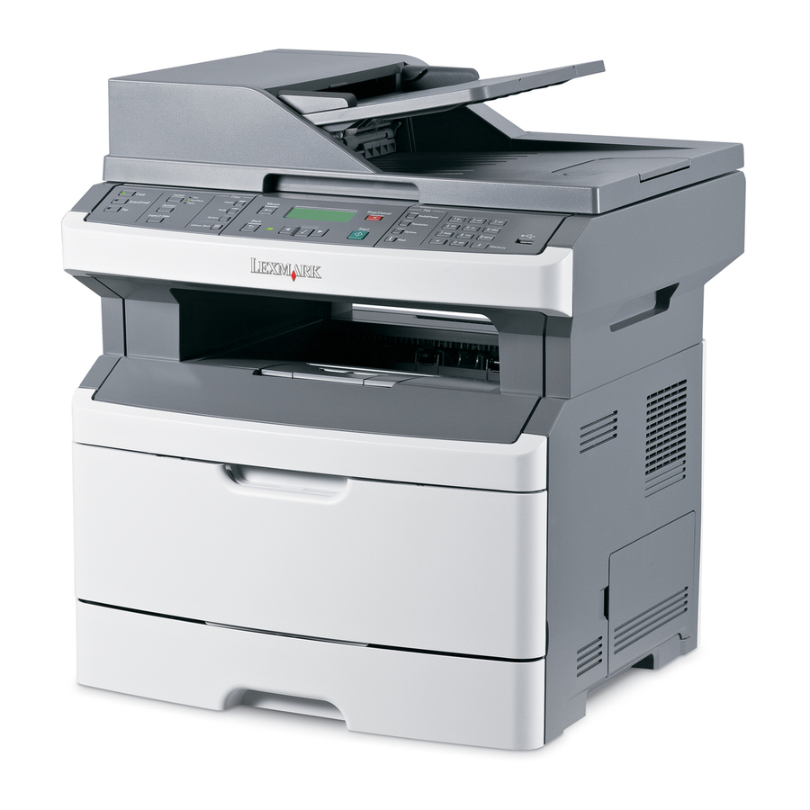 Lexmark X264dn Brochure & Specs