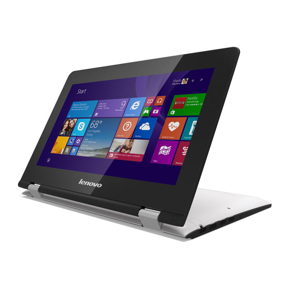 Lenovo Flex 3-1120 11.6-inch Laptop Manuals