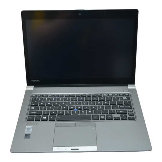 Toshiba TECRA Z40T-A series Laptop Manuals