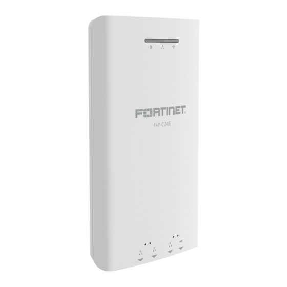 Fortinet FortiAP-C24JE Access Point Manuals