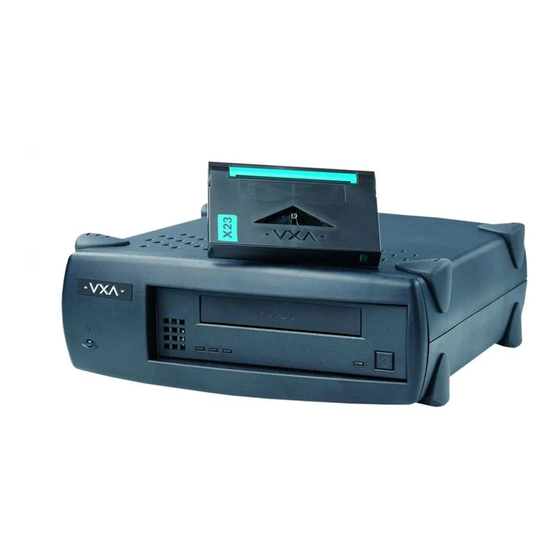 Tandberg Data VXA-320 (VXA-3) Product Manual