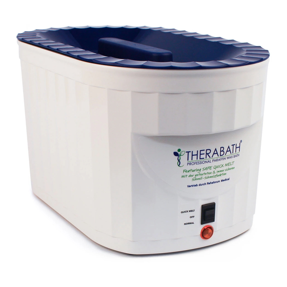 Therabath TB9 Manuals