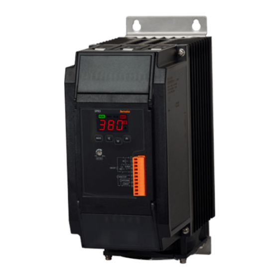 Autonics SPR3 Series Product Manual