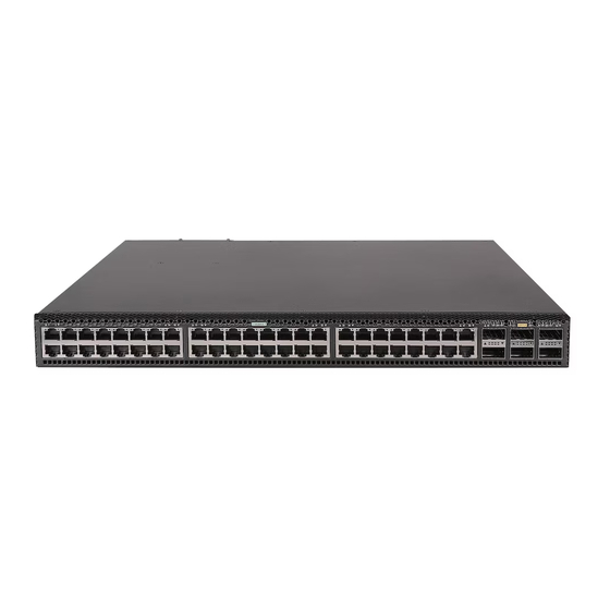 HP HPE 5944 48XGT 6QS28 Installation Manual