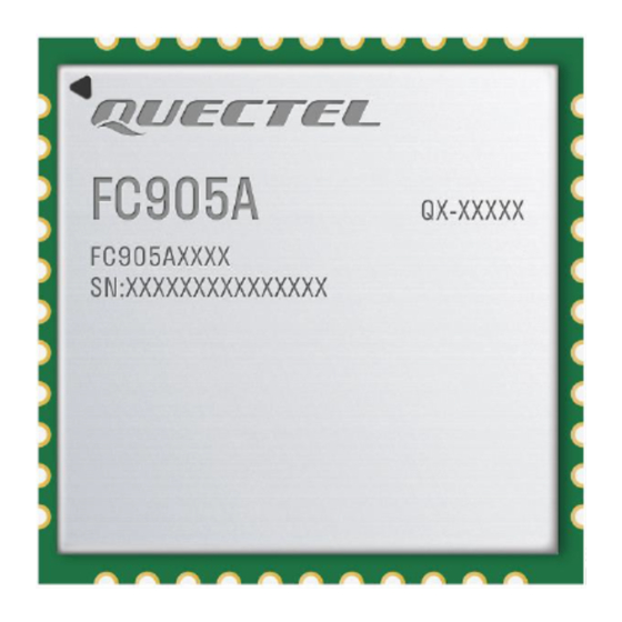 Quectel FC905A User Manual