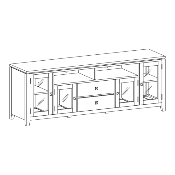 SIMPLIHOME brooklyn + max WyndenHall AXCCOS72-FG Assembly Instructions Manual