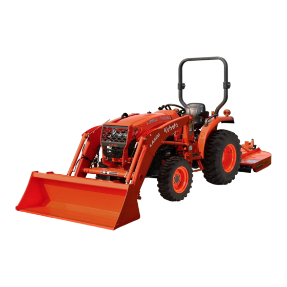 Kubota L3302 Operator's Manual