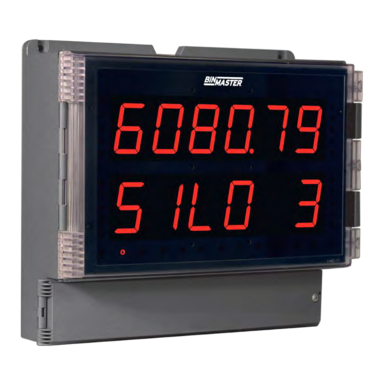 BINMASTER Large Modbus DPM-300 Manuals