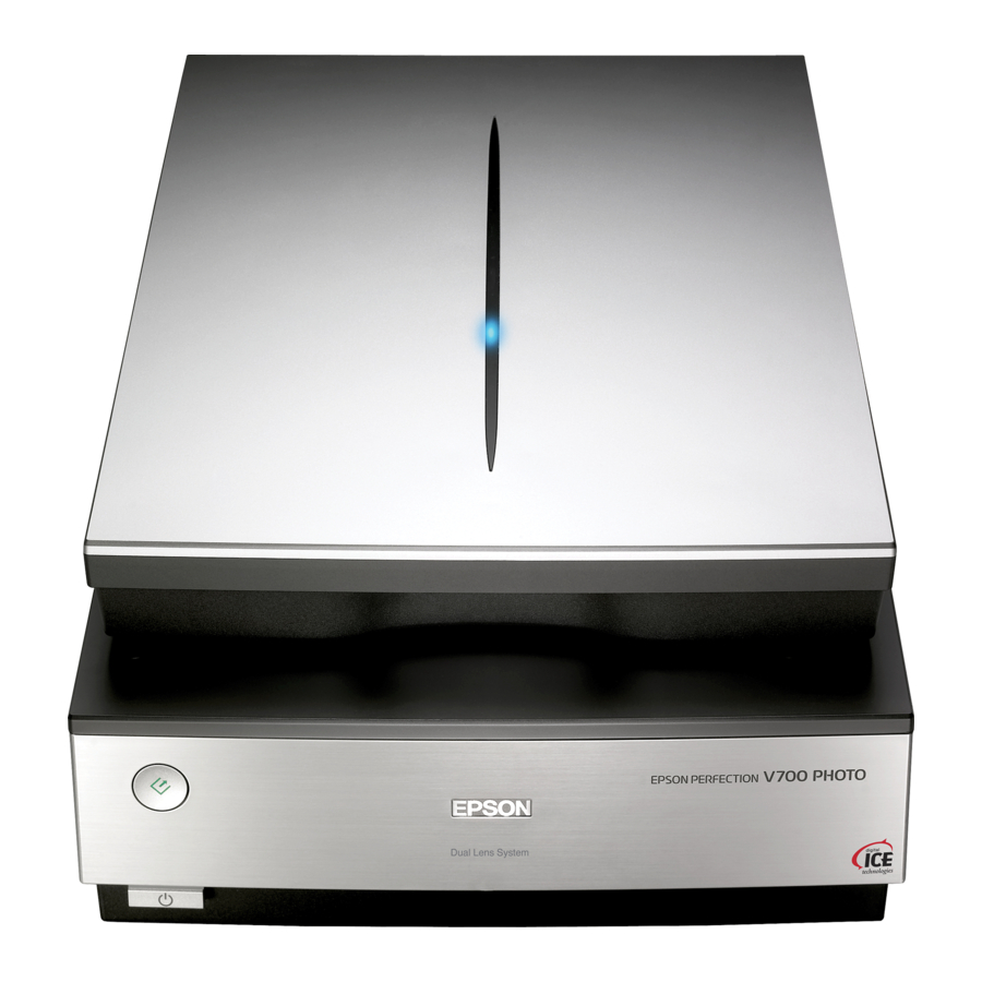 Epson Perfection V700 Photo, Perfection V750-M Pro Manual