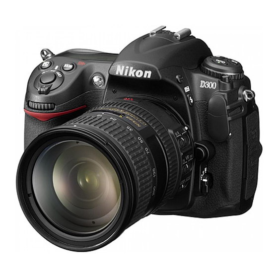 Nikon D300 - Digital Camera SLR Manual Del Usuario