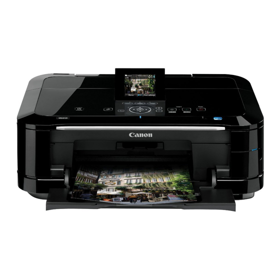 Canon PIXMA MG6120 Network Setup Manual