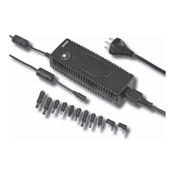 Hama Universal Power Supply Operating	 Instruction