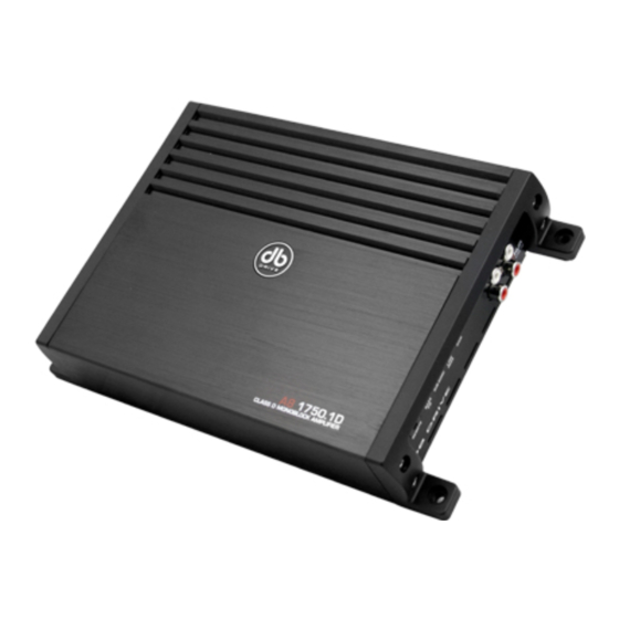 DB Drive OKUR A8 250.4D User Manual