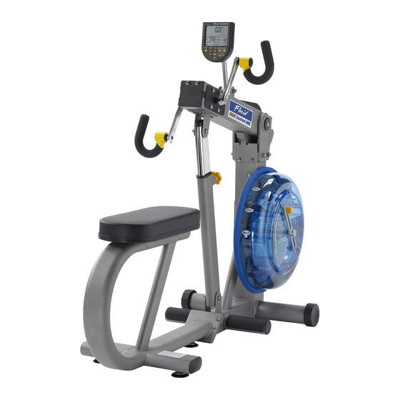 First Degree Fitness E620 Seated UBE Fluid Owner's Manual