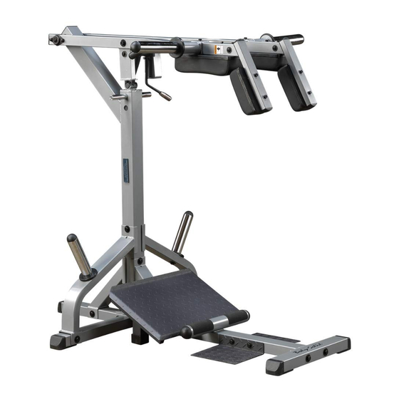 Body Solid GSCL360 User Manual
