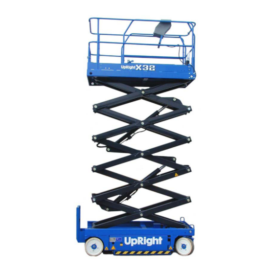 Upright X26 Operator's Manual