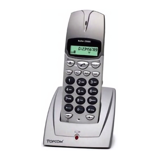 Topcom BUTLER 2900 Triple User Manual