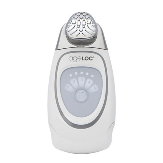 NU Skin FACIAL SPA Quick Reference Manual