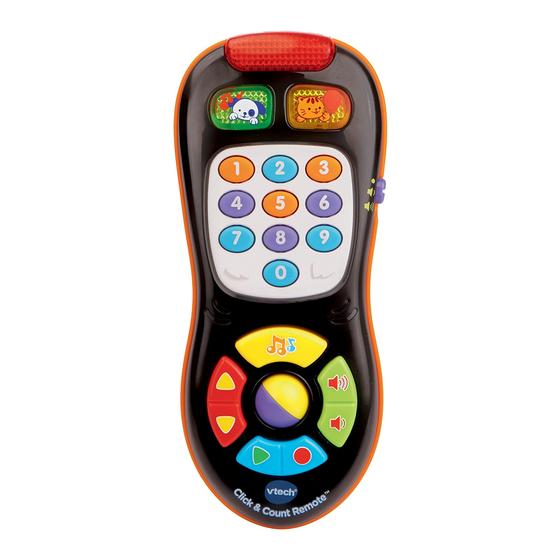 VTech Click & Count Remote User Manual