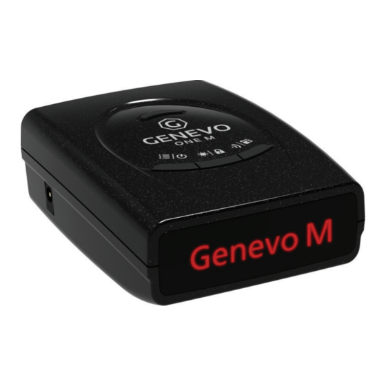 GENEVO One M User Manual