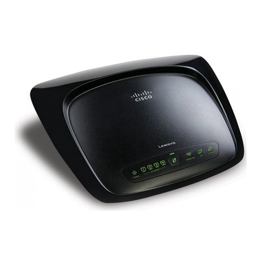 Linksys Wireless-N ADSL2+ Gateway WAG160N User Manual