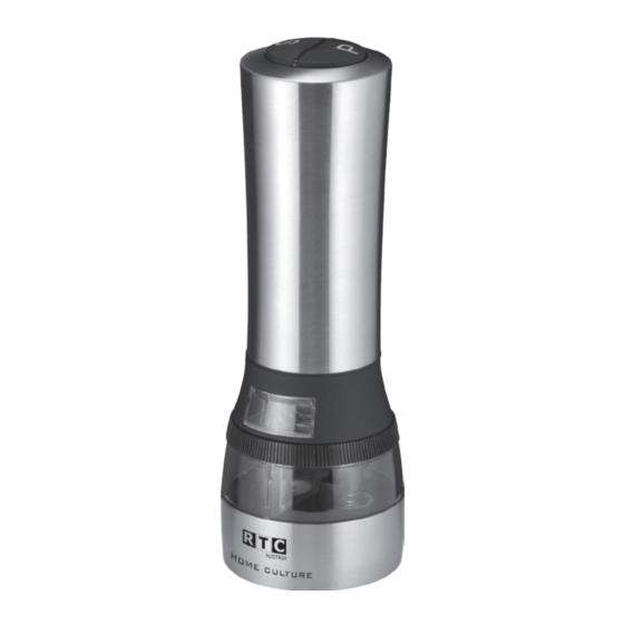 RTC Spice mill duo Manuals