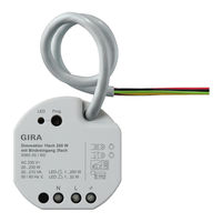 Gira One 5065 00 Operating Instructions Manual