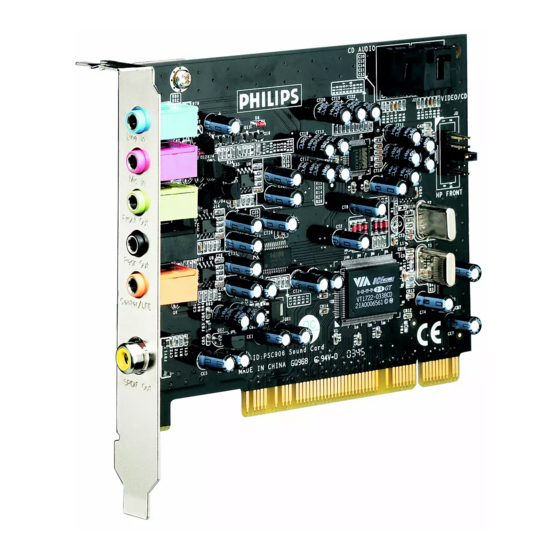 Philips PSC724 Ultimate Edge Specifications