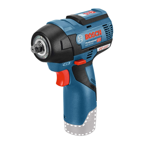 Bosch Professional GDS 12V-115 Instructions Manual