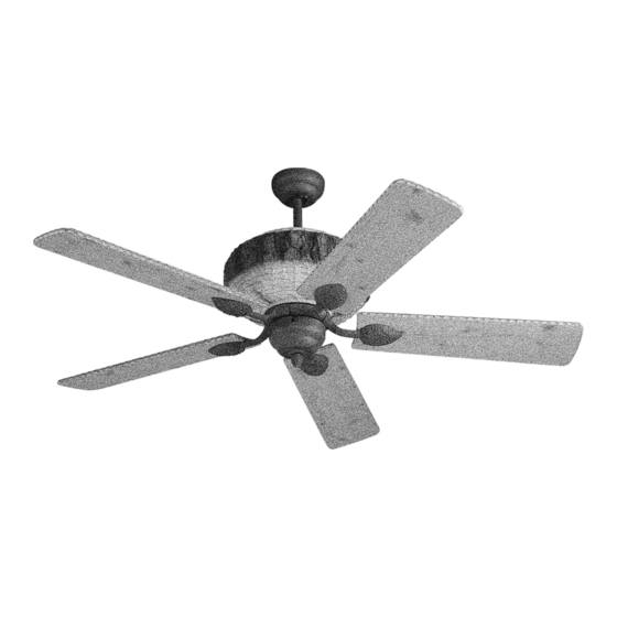 Monte Carlo Fan Company 5GL52 Series Owner's Manual And Installation Manual