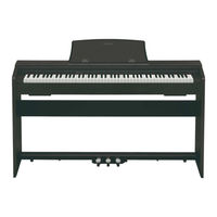 Casio CELVIANO AP-470 Manual