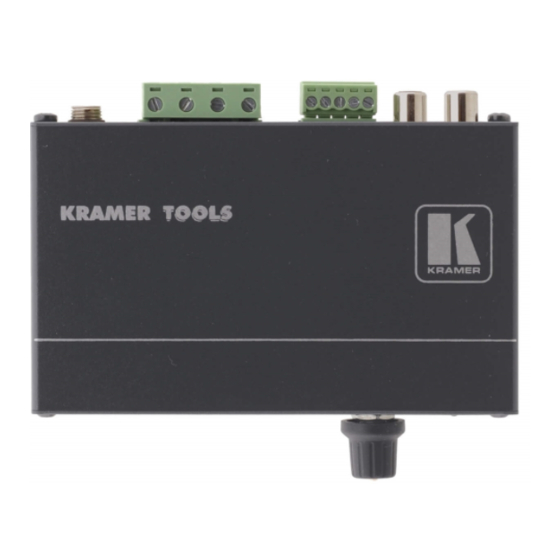 Kramer 912 User Manual