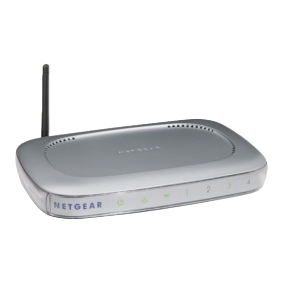 NETGEAR MR814 - 802.11b Cable/DSL Wireless Router Manuals