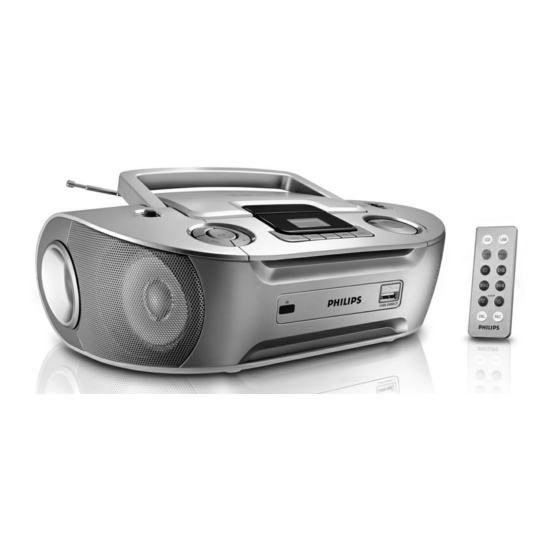 Philips SOUNDMACHINE AZ1836 User Manual