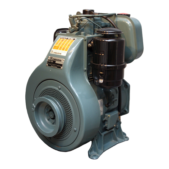 Lombardini 3LD450 Workshop Manual