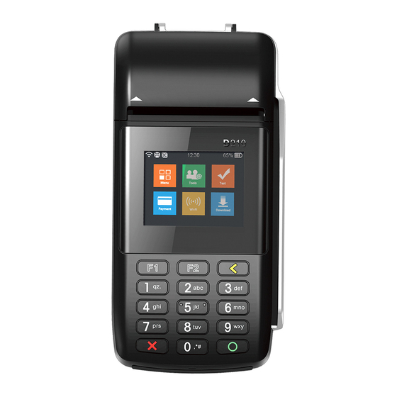 PayFacto PAX D210 Setup Manual