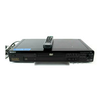 Sony DVP-S363 - Cd/dvd Player Operating Instructions Manual