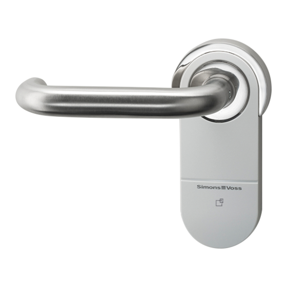 Simons Voss Technologies SmartHandle AX Manual