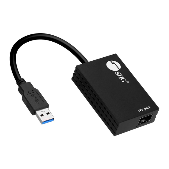 SIIG JU-NE0B11-S1 Quick Start Manual