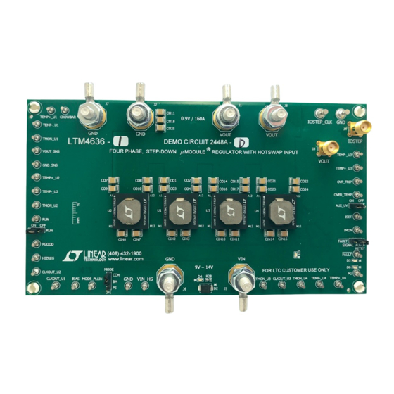Linear ANALOG DEVICES DC2448A-D Demo Manual