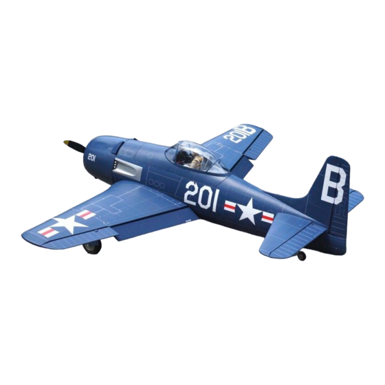 VQ Radio Control Model Bearcat F8F Instruction Manual