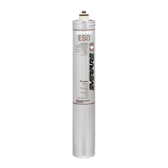 Everpure ESO Replacement Cartridge EV9607-20 Specification Sheet