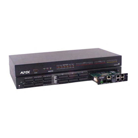 AMX  NetLinx Integrated Controller NXI Operation/Reference Manual