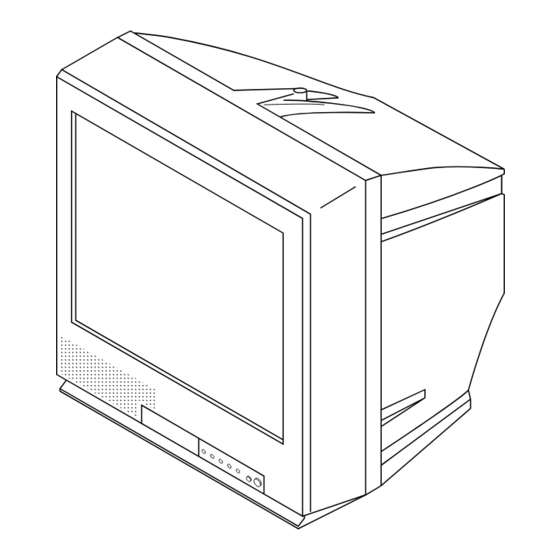 Sony Trinitron KV-PF14L7J Service Manual