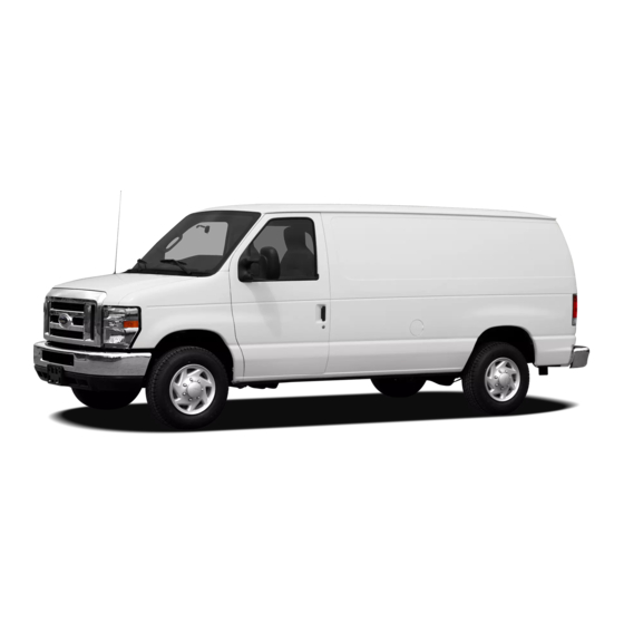 Ford 2011 Econoline Owner's Manual