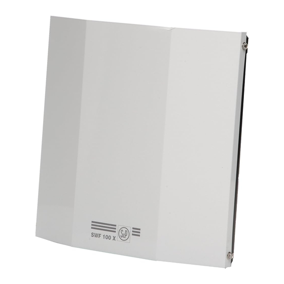 Soler & Palau SWF-100 Manuals