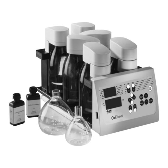 Aqualytic OxiDirect BOD-System Instruction Manual
