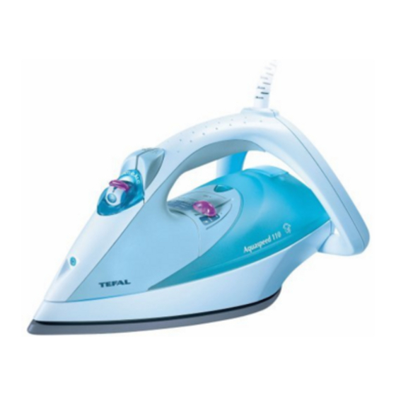 TEFAL AQUASPEED Manual