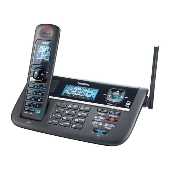 Uniden DECT4086-2 User Manual