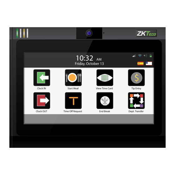 ZKTeco Ultima Series Installation Manual